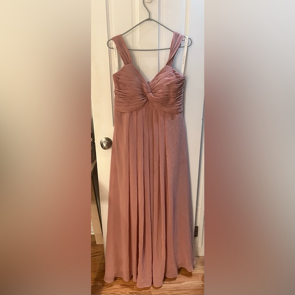 Azazie Kaitlynn Dress in Dusty Rose (with broken hook) - Picture 9 of 10